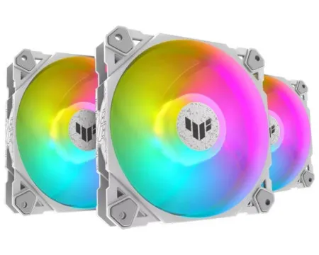 Asus tuf gaming TF120 ARGB white ediution 3IN1 ventilator