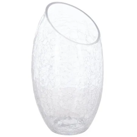 Atmosphera vaza 13x23cm staklo bela ( 114791 )