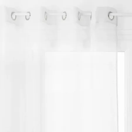 Atmosphera zavesa moly wh 135x240cm poliester bela ( 146280z )