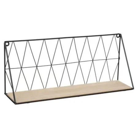 Atmosphera zidna polica 47,9x12,5x20cm metal/mdf crna ( 157199 )