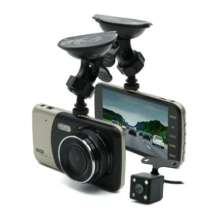 Auto kamera t652 dual lens crna ( K179 )