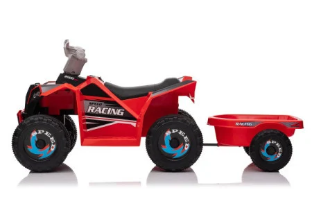 Auto sa prikolicom na baterije atv crveni ( TS-039AT-CR )
