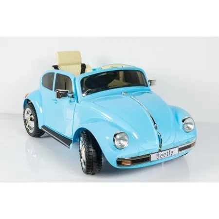 Automobil na akumulator vw beetle je1818 blue (BCK0338)