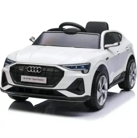 Baby auto audi e-tron 6v mb6688 bela ( 146784B )