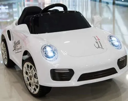 Baby auto porse 12v y-mb184-2 bela ( 062236B )