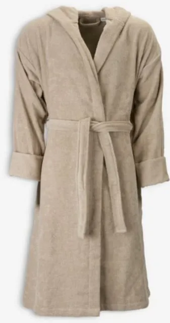 Bade mantil frotir S/M bež KR