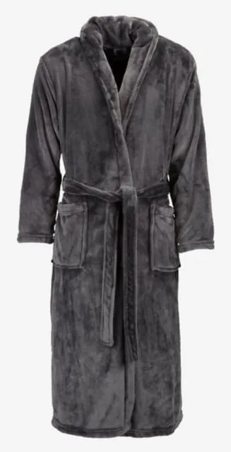 Bade mantil mikro XXL/XXXL asfalt siva