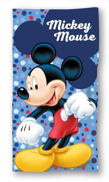 Baloo Dečiji Pamučni Peškir za plažu 70x140 cm Mickey Mouse Model 1 ( 9636 )