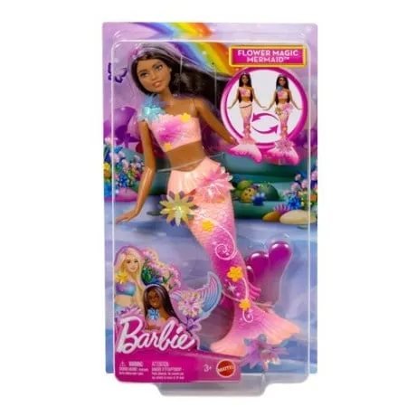 Barbie magična cvetna sirena - brineta ( 1100042748 )