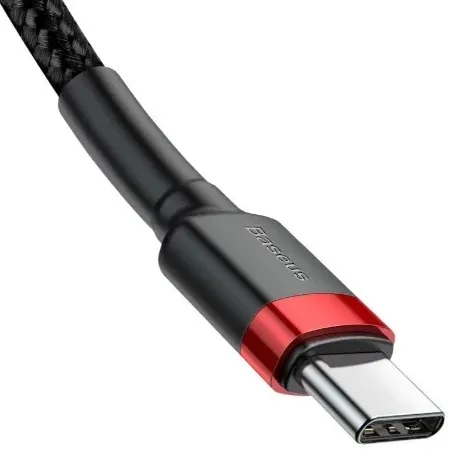 Baseus kabl Type C/Type C 60W PD/QC 1m crno-crvena ( 999948 )