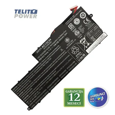 Baterija za laptop ACER Aspire V5-122P / AC13C34 11.4V 30Wh ( 2161 )