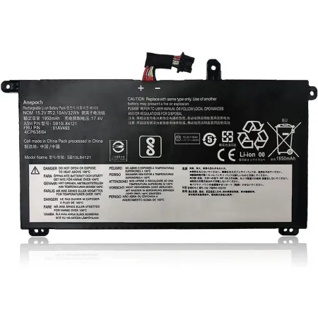 Baterija za laptop Lenovo ThinkPad T570 T580 P51S P52S - ugradna ( 108786 )