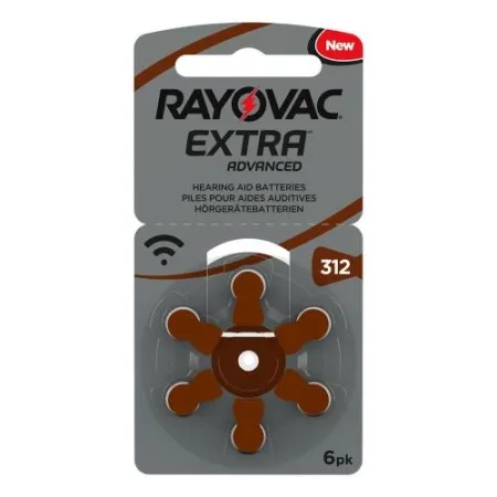 Baterija za slušni aparat Rayovac 312 BL 6 ( 250004 )