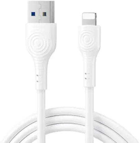 Bavin kabl 12W Type-A/Lightning 1,0m bela ( 90123 )