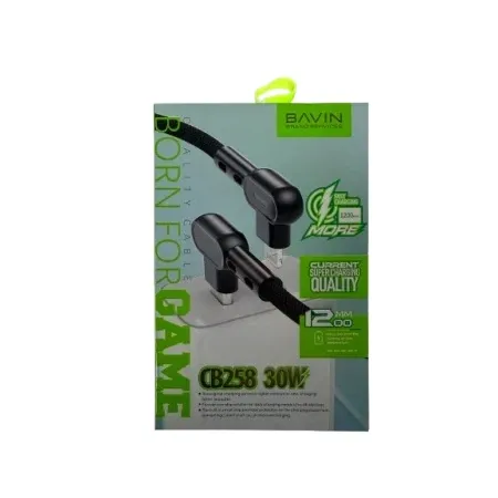 Bavin kabl cb258pd 30° 60w 1,2m type c-lightning bela ( 90138 )