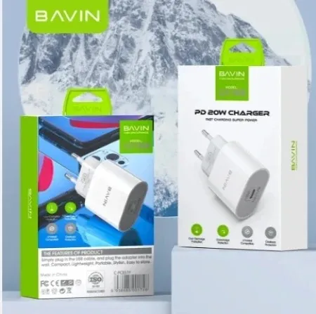 Bavin punjač 20W USB-C bela ( 90034 )