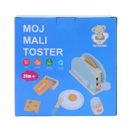 Bbo drvena igracka moj mali toster ( GB-081 )
