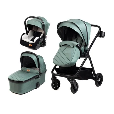 Bbo kolica za bebe 3u1 (a5) mamamia - green ( A5GREEN )