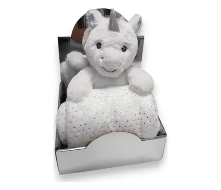 Bbo set igracka + cebence (b230134) – white unicorn ( B230134-1 )