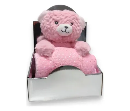 Bbo set igracka + cebence (b230135) – pink bear ( B230135-3PB )