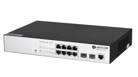 Bdcom S2510-C ,switch 8 x Gigabit RJ45, 2 x Gigabit SFP, L3-lite ( 5210 )
