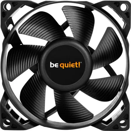 Be Quiet! pure wings 2 80mm PWM, 1900rpm, noise level 19.2 dB, 4-pin PWM connector, airflow (26.3 cfm / 44.45 m3/h) ( BL037 )