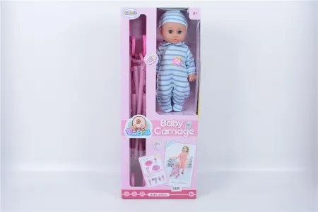 Beba sa kolicima - igračka za devojčice ( MKN048054 )