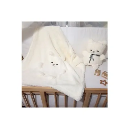 Bebekevi ćebe meda - mleko bela 90x95 ( BEVI1236W )