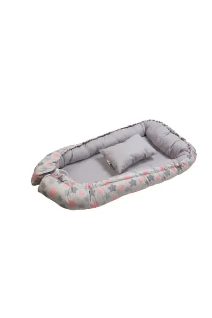 Bebekevi Gnezdo za bebe - sivo ( BEVI1035S )
