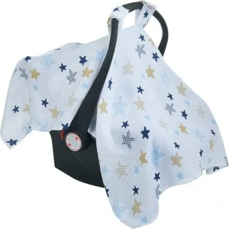 Bebekevi Prekrivač za sintezu od muslina - muški ( BEVI1046M )