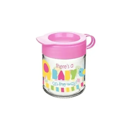 Bebekevi Staklena posuda za hranu 212ml roze ( BEVI1208R )