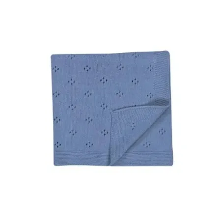 Bebekevi štrikano ćebe - indigo ( BEVI1347I )