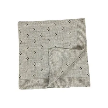 Bebekevi štrikano ćebe - krem ( BEVI1347K )