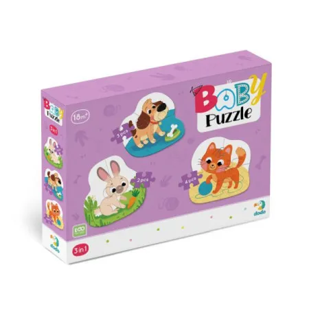 Bebi puzzle 3 u 1 zivotinje ( 104/300395 )