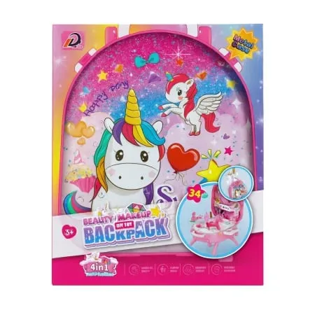 Best luck jednorog 4u1 rucni kofer i ranac sa nakitom i setom za negu ( BEDL99091 )