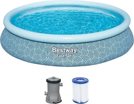 Bestway bazen na naduvavanje 457 x 84cm sa filter pumpom ( 57313 )