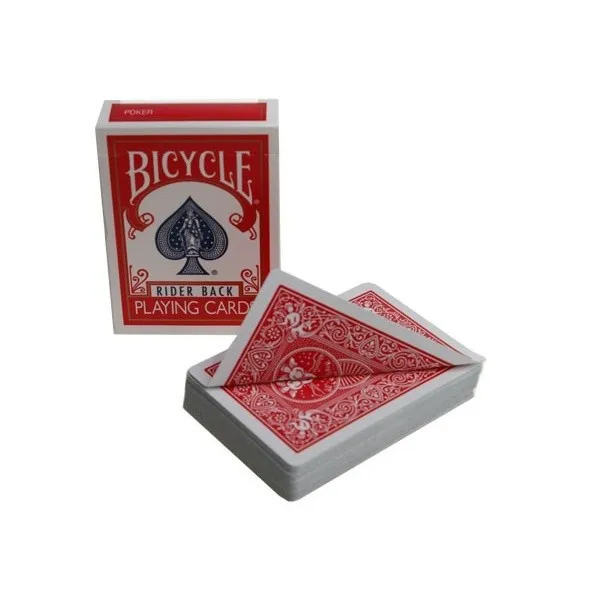 Bicycle Karte Double Back Red/Red ( 1019707 )
