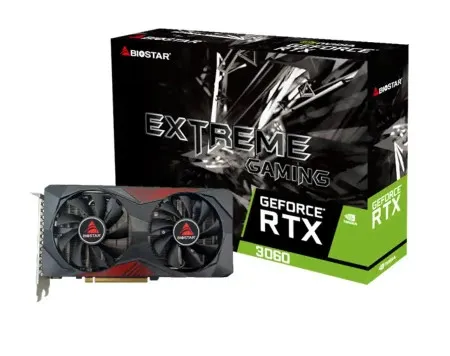 Biostar RTX 3060 GDDR6 12GB 192bit 3XDP/HDMI Grafička karta