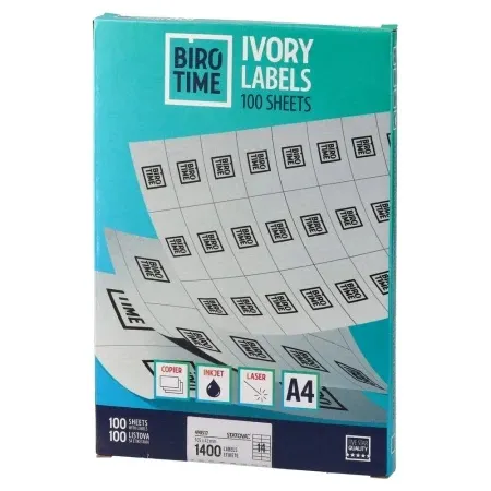 Biro Time ivory etiketa 14 105 x 42 100k a4 ( 490517 )