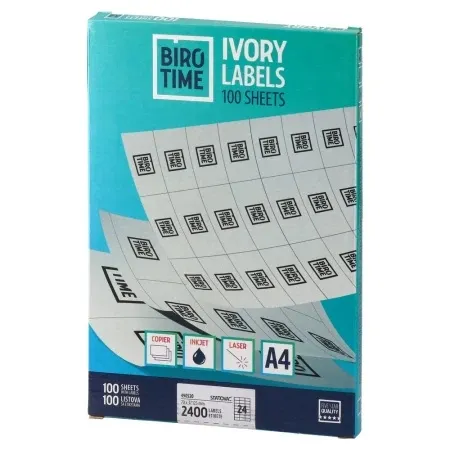 Biro Time ivory etiketa 24 70 x 37125 100k a4 ( 490520 )