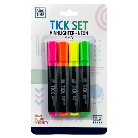 Biro Time tick 313 signiri blister neon 4k ( 415090 )
