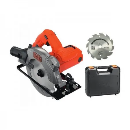 Black+Decker kružna testera 1250w - 66 mm + list testere + kofer ( CS1250LKA )