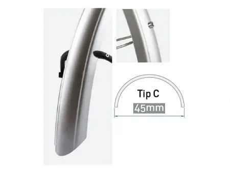 Blatobrani pvc 700c sivi s-1, tip c 45 mm / z6 ( 020049 )