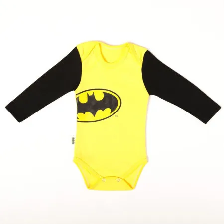 Bodi dug rukav batman zuti.68 ( 2380-B22.68 )