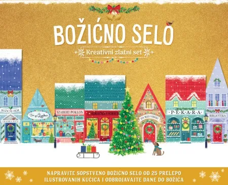Božićno selo – kreativni zlatni set ( 29650 )