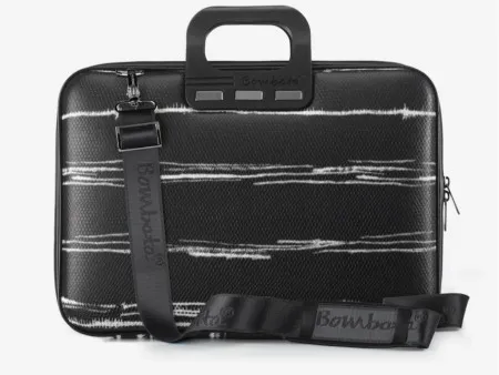 Bombata Medio Black&White 13" Crna torba ( E00844 4 )