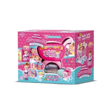 Boneca lutka set kolica za kupovinu ql044 my supermarket ( 858022 )