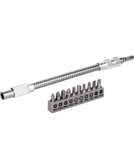 Bosch 11-delni set bitova sa metalnim fleksibilnim produžetkom, 200mm ( 2608522376 )