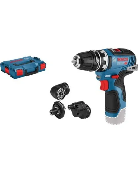 Bosch Akumulatorska bušilica/odvrtač GSR 12V-35 FC Solo, 4 Flexi Click nastavka + kofer ( 06019H3003 )