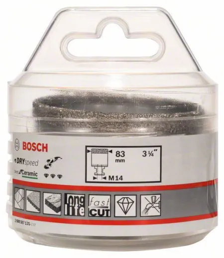 Bosch dijamantska burgija za suvo bušenje dry speed best for ceramic 83 x 35 mm ( 2608587135 )